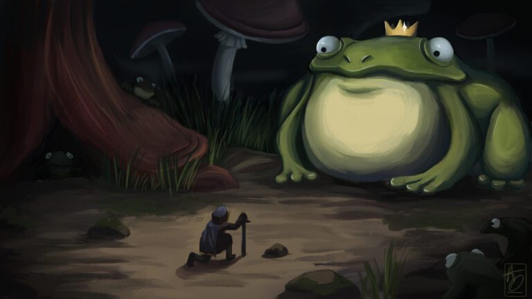 Bow Down to The Frog Queen